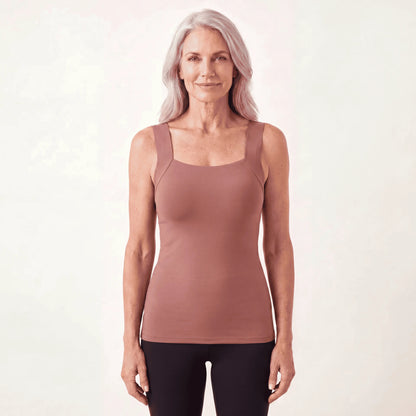 Sculpt Tank with Built-In Bra