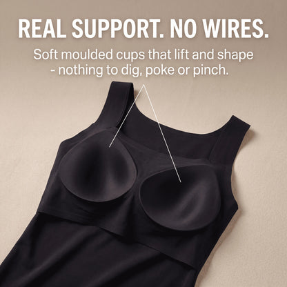 Sculpt Tank with Built-In Bra