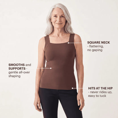 Sculpt Tank with Built-In Bra